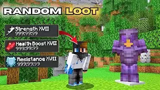 Minecraft But DAMAGE Gives RANDOM EFFECTS!  #minecraft  #minecraftbut