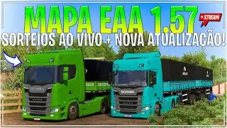 MAPA EAA 1.57 - ÚLTIMA LIVE DO ANO COM SORTEIOS + NOVIDADES EM 2026!