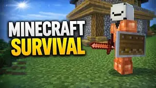 Minecraft Survival Series EP-1 | Pehle Kuch Din Zinda Rehne Ki Koshish 😱