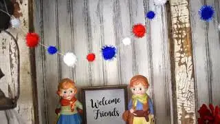 DIY Pom Pom Garland Tutorial