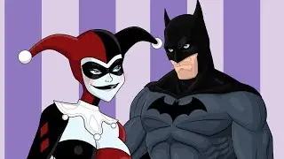 Cartoon Hook-Ups: Batman and Harley Quinn