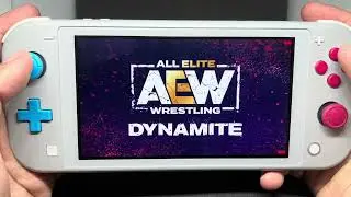 AEW: Fight Forever - Nintendo Switch Lite Gameplay - For WrestleMania Lovers on the Go