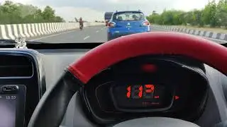KWID CNG Vs PETROL RACE