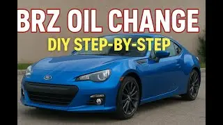 Subaru BRZ Oil Change DIY &ndash; Save Money & Do It Yourself!