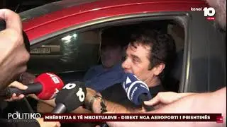 Mbërritja e të mbijetuarve nga aksidenti në Kroaci - Pamje nga Aeroporti i Prishtinës