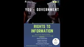 UA Debate Series - 2018-09-05 - Rights to Information
