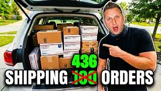 Shipping 436 Books to Amazon FBA! 📦 Packing & Cost Tutorial Live Q&A