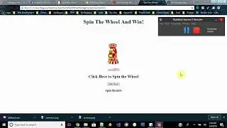 A Simple Prize Wheel in Javascript