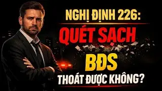 NGHỊ ĐỊNH 226 : LÀN SÓNG THANH LỌC BẮT ĐẦU BĐS ĐẦU CƠ CÓ THOÁT ĐƯỢC KHÔNG Đường Khởi Nghiệp 