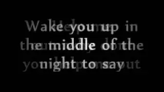 Maroon 5-Never Gonna Leave This Bed-Lyrics