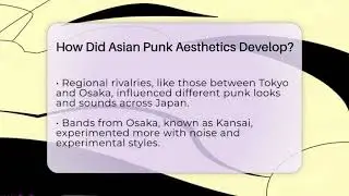 How Did Asian Punk Aesthetics Develop? - Pure Punk Pulse
