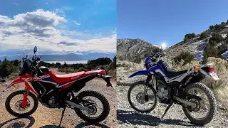 Honda CRF300L Rally против Yamaha XT250
