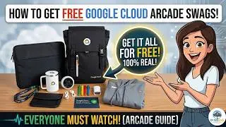 How to Get Google Cloud Arcade Swags for FREE (Everyone Must Watch!) #qwiklabsarcade2026