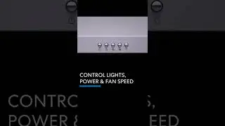Cosmo COS-5U30 Under Cabinet Range Hood - Push Button Controls