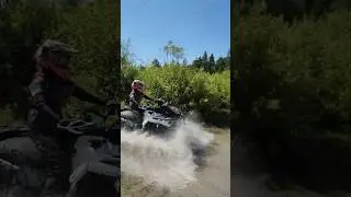Girls first can am ride. #shorts #canam #brp #atv