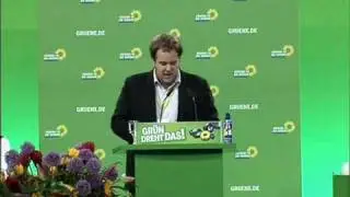 Die Rede von Malte Spitz zum Wahlprogramm