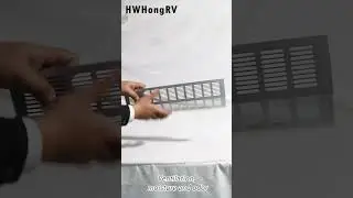 HWHongRV ventilation plate Aluminum Car Vent Trim Panel | Stylish & Functional | HWHongRV