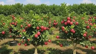 Super Crazy Skills growing Apple tree from Apple fruit in haldi in pyaj 100 days