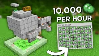 Minecraft Easy Slime Farm 1.21.11 - 10,000 Slime balls Per Hour