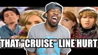 [ REACTION ] RAPUNZEL vs ANNA: Princess Rap Battle *explicit*