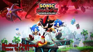 Sonic X Shadow Generations Radical Highway Act 2 Time: 3:13.51 / No Doom Wing and Spear Gliding