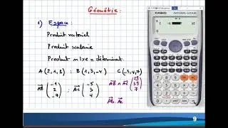 Calculatrice Géométrie dans l'espace final