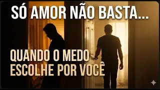 Amor não foi o problema. Foi o medo.
