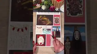 SPIRITED AWAY | Journal with me | #asmr #shorts #studioghibli
