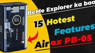 This Power Bank is Insane !! Airox PB 05 Transparent Power Bank