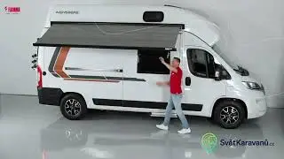 Mark&yacute;za Fiamma F45s pro Fiat Ducato instalace