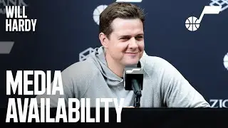 Coach Will Hardy 2024-25 End of Season Media Availability 🎤 | UTAH JAZZ