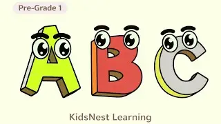 ABC with Animals 🐊🐻🐱 | Learn Alphabet A&ndash;Z | Fun Kids Song 🎶