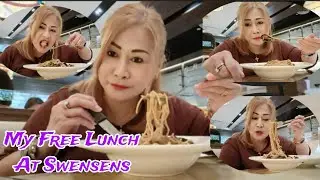 MY FREE LUNCH AT SWENSENS || BIRTHDAY TREAT FROM MY INSURANCE COMPANY