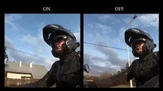 GoPro 6 Test Stabilizacji na Suzuki DL 650 XT