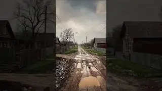 Spent 32398$ dirty road and house restoration #Transformation #BeforeAfter #Satisfying #Restoration