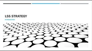 LSS Strategy-Intro(Tamil)