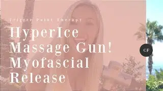 HyperIce Massage Gun! Myofascial Release // Trigger Point Therapy