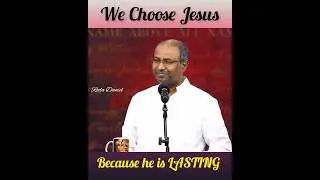 Why I Chose to be a Christian | Part-1 | Pas.Gabriel Thomasraj | ACA Avadi | Roda Daniel