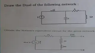 | Oct/Nov 2024 C23 Regulation diploma 3rd semester ECE NETWORK ANALYSIS quality and norton's problem