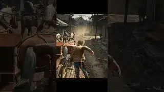 What happens if Arthur rides a wagon before TB scene #rdr2 #fyp