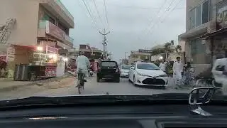 Evening Time Wah Cantt Travelling Vlog || Beauty of Wah Cantt || Shahwali Colony Wah Cantt