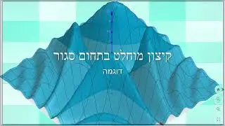 קיצון מוחלט - דוגמה פתורה בתחום מלבני