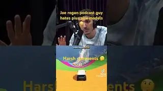 Joe rogan podcast guy hates fat models #shorts#shortvideo
