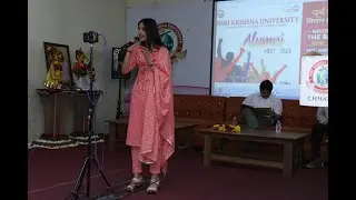 First Alumni Meet of Shri krishna University Chhatarpur ( Batch 2018 - 2022)#sku  #alumni #song