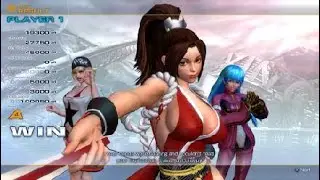 The King of Fighters XIV PS4 Mai Kula Alice Story Playthrough 21/04/18