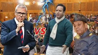 Omar Abdullah Vs LOP Sunil Sharma #statehood #article370 