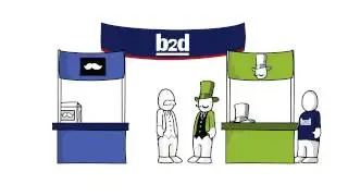 Wirtschaftsmesse b2d - Einfach & mit Spa&szlig; erkl&auml;rt!
