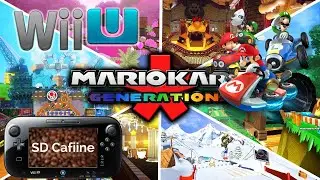 Mario Kart 8 Generations + SdCaffiine Mods Nintendo Wii u + Aroma Plugin Nintendo Wii u + Aroma