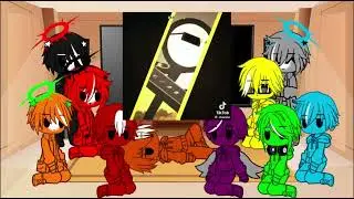 Stickfigures React to TikTok || Part 2 || Ava/Avm || Gacha ||