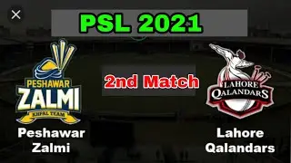 #PSL 2021 2nd Match prediction Lahore vs Peshawar Who will win Today Match prediction